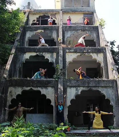 the beatels ashram in Rishikesh about