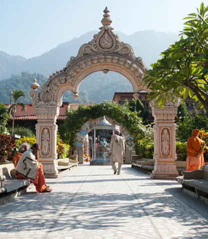 parmarth Niketan ashram in Rishikesh