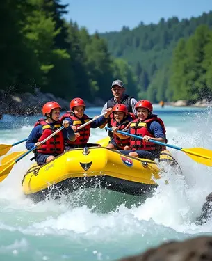 river rafting in Rishikesh