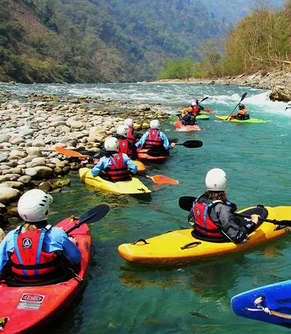 river rafting in Rishikesh about