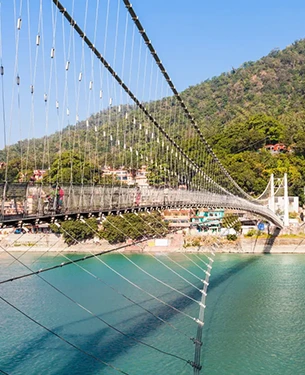 Ram Jhula in Rishikesh
