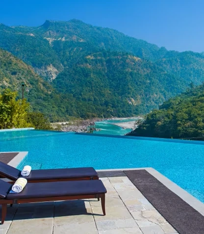 Riverside Resort in Rishikesh about