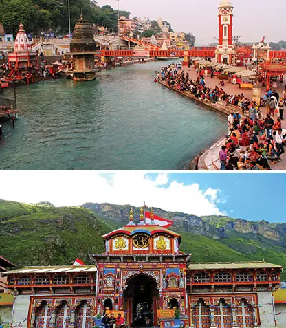 char dham yatra from haridwar package