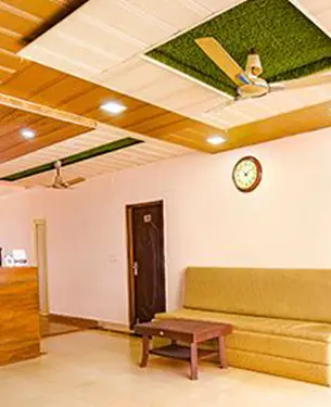 hotel room in Rishikesh